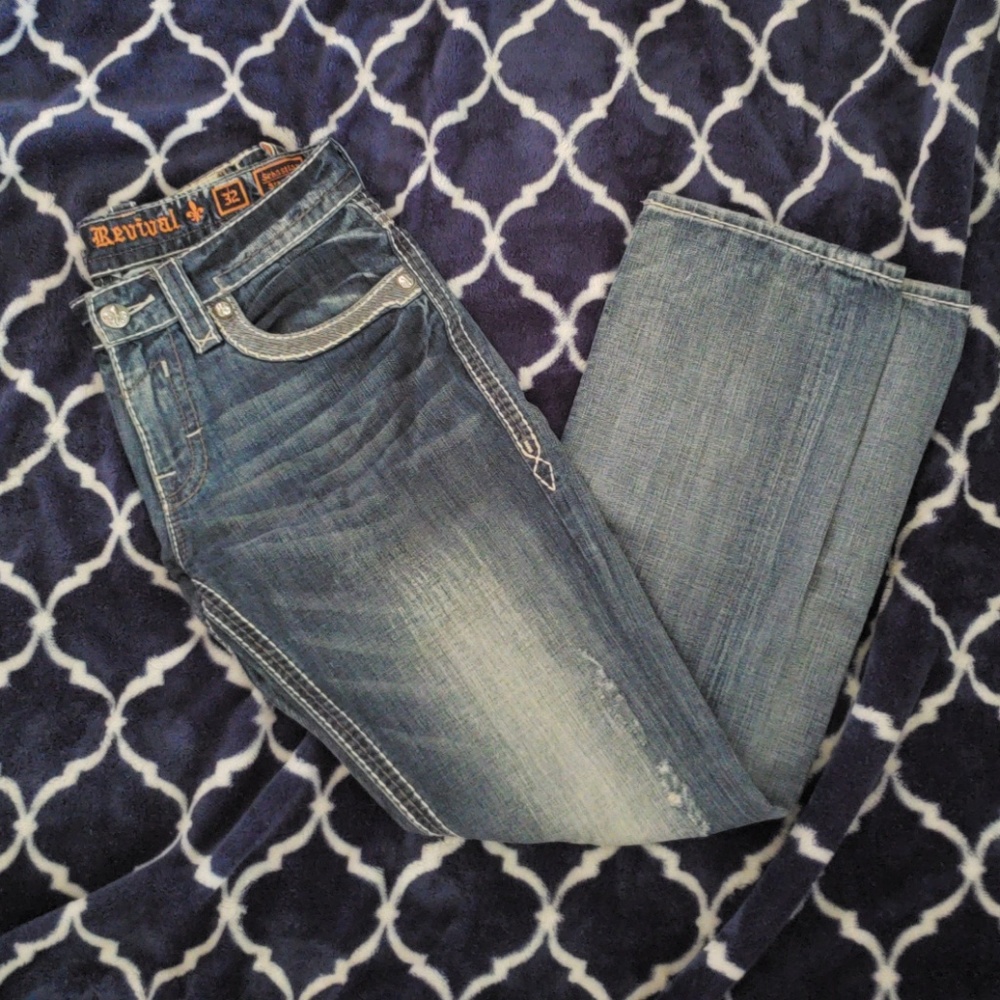 Rock Revival Sebastian Straight Jeans